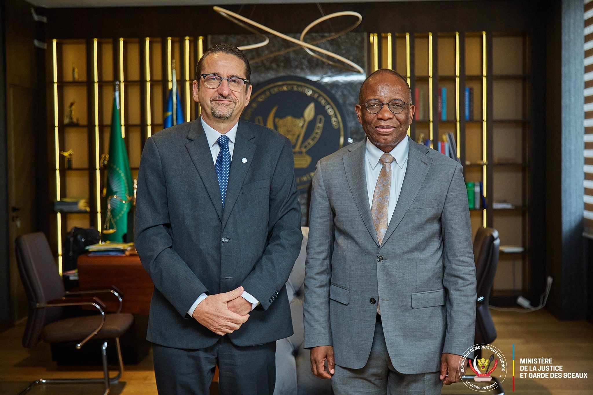 Fin de mission en RDC : Guillaume Ngefa salue l’engagement de Bruno Lemarquis pour la paix et l’État de droit