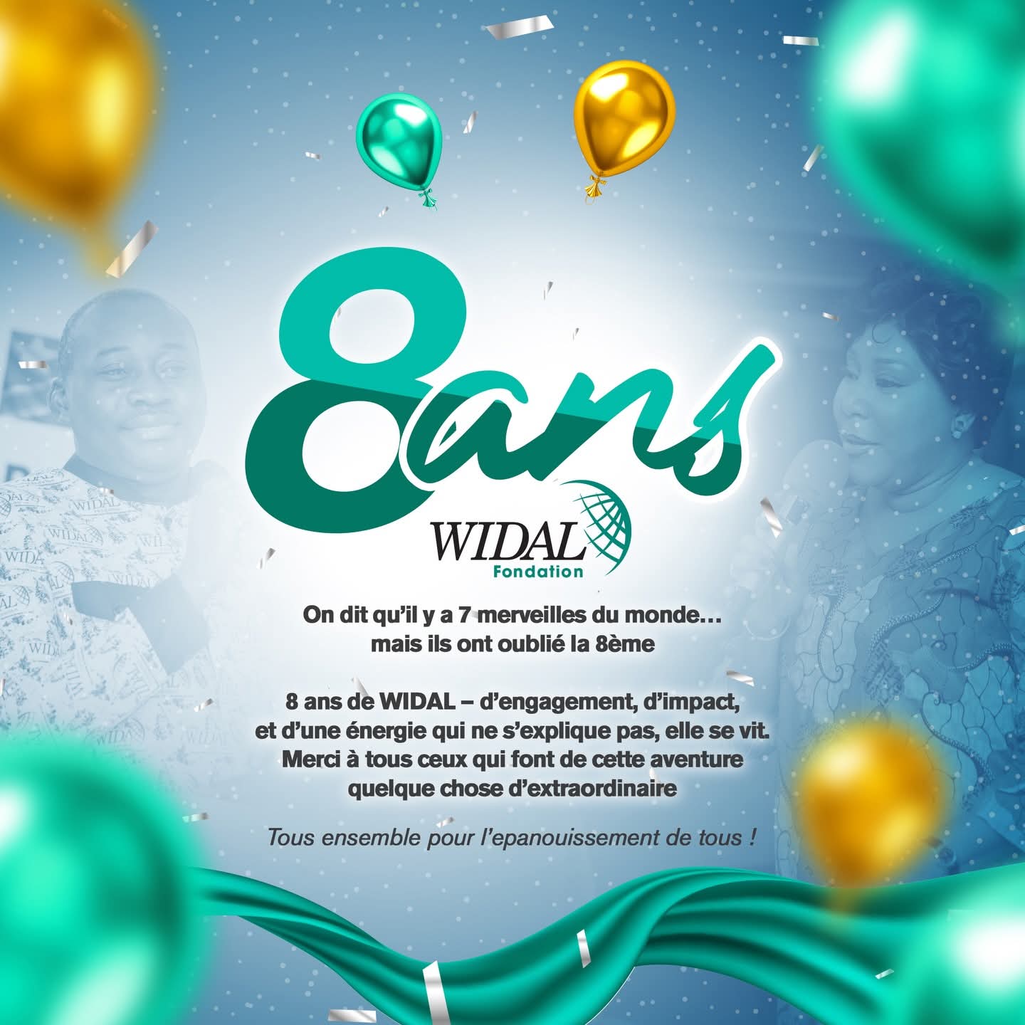 RDC : la Fondation Widal célèbre 8 ans d’engagement social et d’impact communautaire